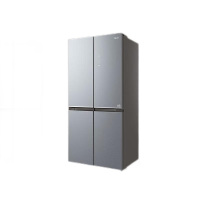 美的 BCD-473WSGPM(Q) 冰箱 473升大容量 十字对开门四门 家用风冷无霜一级变频 铂金净味冰箱