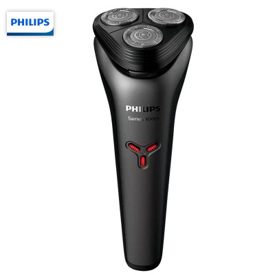 飞利浦(PHILIPS)S1213/02 剃须刀电动刮胡刀进口三刀头全身水洗胡须刀USB充电快充