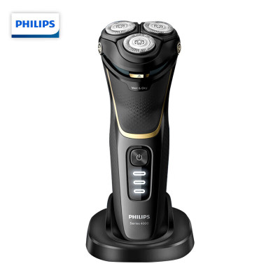 飞利浦(PHILIPS)S4303/12 电动剃须刀刮胡刀全身水洗便携胡须刀 快充 整机进口-