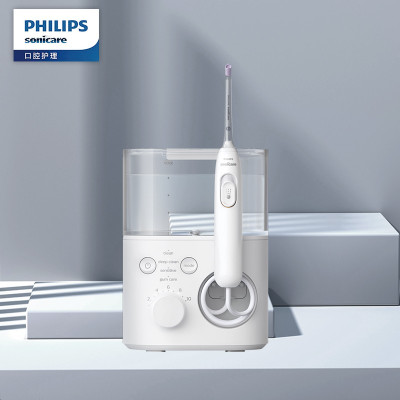 飞利浦(PHILIPS) HX3911/41 家用台式冲牙器洗牙器水牙线台式家用四向水流科技4种洁齿模式