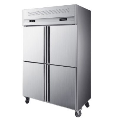 德玛仕(DEMASHI) LD1.0L2W[TL01]商用四门冰柜 四门 900升 立式冷冻不锈钢冷柜冰箱真风冷双温款