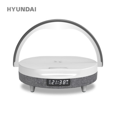 HYUNDAI YH-C009 Plus 多功能无线充台灯时计闹钟音箱
