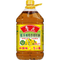 鲁花 特香菜籽油4L*1 食用油 低芥酸特香菜籽油4L 物理压榨