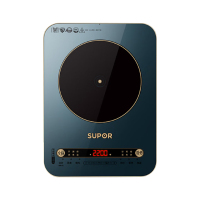 苏泊尔(SUPOR)C22IH99 电磁炉 一键匀猛火 193mm线圈盘 炫彩面板 四角C型圆弧防磕