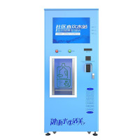 泉界 QJ-RO400G-01 商用净水器 社区直饮水小区大型自助自来水过滤设 刷卡/扫码