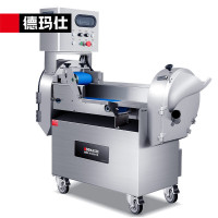 德玛仕/DEMASHI DQC101 双电机 切片机/切肉机 大型切菜机 商用多功能切条机