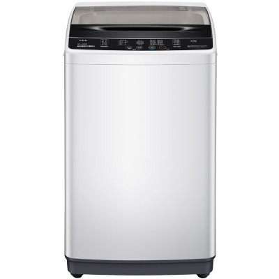 TCL TB-V60A 亮灰色 6公斤 全自动波轮小型洗衣机 强劲有力 一键脱水 24小时预约 洗衣机小型便捷
