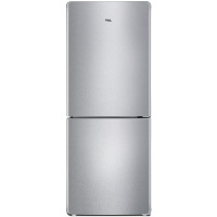 TCL BCD-186C 闪白银(新)双门冰箱 两门金属直冷 186L 节能养鲜 环保内胆