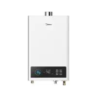 美的 JSQ25-13HCM 燃气热水器 13升 二级能效 稳流恒温 安全防护 智能防冻