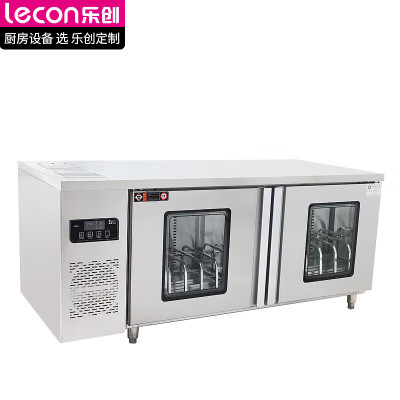 乐创(lecon) LC-J-1800A13D 商用消毒柜 多功能双门刀具粘板组合多功能消毒柜不锈钢加厚