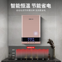 约克(YORK) YK-F1 即热式电热水器 家用淋浴小型 免储水直热式洗澡机 速热 8500W 金色