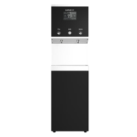 泉界 QJ-2WB20(黑色)商用直饮水机 20L RO反渗透加热一体机 大型直饮水机 1开1直饮