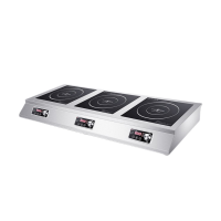 德玛仕 IH-TT-105P3 商用电磁炉 多头大电磁灶两头双灶电池炉台式多眼多头煲仔炉