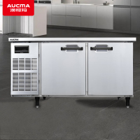 澳柯玛 HC-18C8W 商用厨房卧式冰柜 冷藏工作台风冷无霜304不锈钢内胆工作台