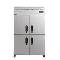 澳柯玛(AUCMA) VCF-960CW 商用四门厨房冰箱304不锈钢内胆风冷无霜立式冷冻保鲜柜高端饭店酒店冷柜铜管