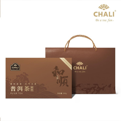 茶里CHALI 礼品-普洱茶(熟茶)罐装128g×2罐 节日公司福利