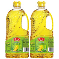 鲁花 玉米胚芽油900ml*2 压榨特香 非转基因 食用油