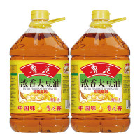 鲁花 大豆油5L*2 浓香大豆油 非转基因 食用油