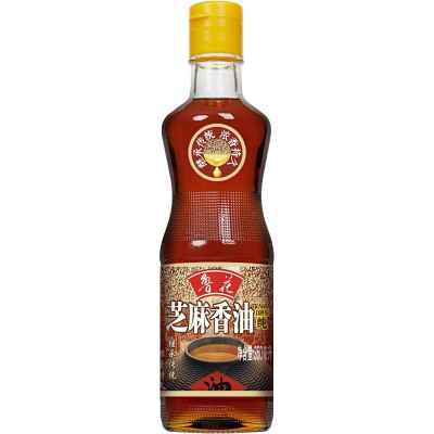 鲁花 小磨芝麻香油350ML*1 一级食用油家用