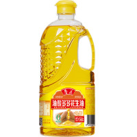 鲁花 食用油 5S压榨一级浓香油酸多多花生油900ml*1