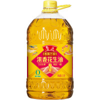 鲁花 食用油 5S压榨一级香飘万家花生油5L*1