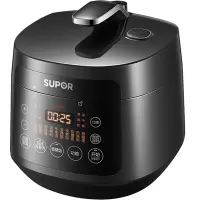 苏泊尔(SUPOR) SY-30FC12Q 电压力锅 3升 双胆自动排气开盖收汁 精钢球釜内胆