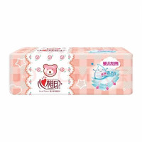 心相印 DT1120(电商箱装)心相印婴儿120抽18包装三层立体压花塑装面巾纸