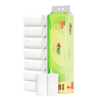 心相印 RW512 (单提) 无芯卫生纸 心相印茶语丝享129克14粒装四层