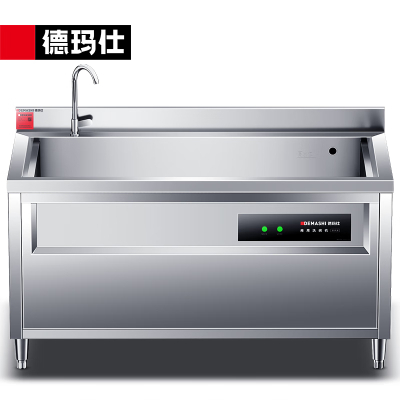 德玛仕 XWJ-CSB180 (含安装)商用洗碗机全自动化大型酒店食堂餐厅饭店大容量刷碗机1.8米机身