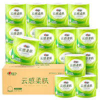 心相印 ADA01338 卷纸 云感柔肤 4层110g卫生纸30卷 1箱
