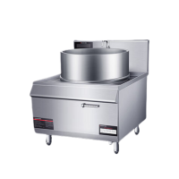 德玛仕 HW-JGDC12C-06(含安装)商用电磁炉 201材质 12kw 加高材质304不锈钢 食堂电磁灶