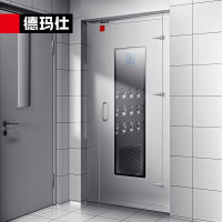 德玛仕(DEMASHI) DMS-FLS-D1100A2(含安装) 风淋室 不锈钢风淋室 单人单吹风淋通道食堂用风机