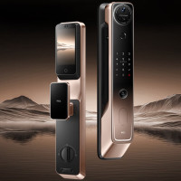 TCL C10R Pro 智能门锁 真3D人脸识别 双摄分布式猫眼 4.5寸屏