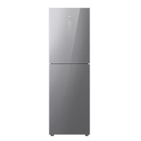 TCL R262P6-B 双门冰箱 262升 两门三温区一体变频 -32℃深冷速冻AAT负氧离子养鲜 银色