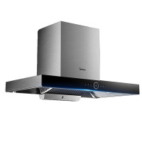 美的(Midea) CXW-260-B87 油烟机 欧式 家用 蒸汽洗 挥手控制智能 19立方大吸力