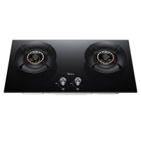 美的(Midea) JZT-Q83 嵌入式燃气灶 5.2kw旋风猛火 双头天然气液化气台嵌两用 天然气