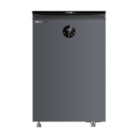 美菱 BC/BD-100DTEB典雅灰 卧式冷柜 100L 家用柜超薄箱体 科技AI减霜 3D智慧屏