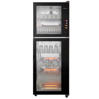 康宝 XDZ320-YD28 消毒柜 家用 小型立式二星级320L 高温消毒双层独立控制