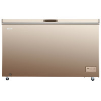 美菱(MELNG) BC/BD-426DTE 顶开门金色冰柜一级能效 家用商用大冷柜 强劲冷冻 咖啡金426升