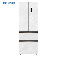 美菱(MELNG) BCD-400WP9BT 双门冰箱 400升 一级能效 精控分储 0.1度变频 冬眠藏鲜雪山白