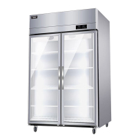 澳柯玛 VC-950A2 商用冰箱 两门冷藏-18度低温款大容量商用立式冰柜全铜管