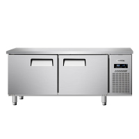 澳柯玛 HCF-0.4D2NR-CB 商用冰柜操作台 厨房数显平冷冰箱纯铜管冰柜 双温保鲜