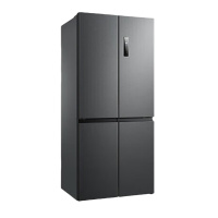 美菱(MELNG) BCD-420WP9CJC 十字对开门四开门冰箱 420升 一级节能 双变频双循环风冷无霜