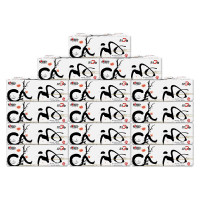 心相印 DT100(箱装)商用中国风系列三层塑装纸面巾(24包)生活用纸 家用面巾纸巾 擦手纸