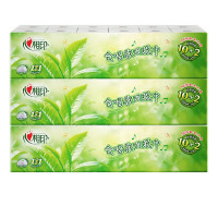 心相印 3C1710(条装)生活用纸 心相印茶语经典系列12包装四层手帕纸(音乐版)3条装