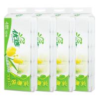 心相印 4LR1710(4提)优选郁金香系列70克10粒装四层无芯卫生纸 生活用纸 家用面巾纸巾 卷纸