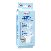 心相印 XCY080心相印大耳狗湿厕纸80片装1箱+XCY007+P1云熊7片装3提+3C3624茶语丝享手帕纸3条
