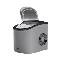 美的 MBJ-12D13EA 迷你12KG 制冰机 家用冰块机 宿舍造冰机 全自动子弹冰制作机 办公室冷饮自清洁(台)