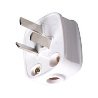 公牛(BULL) GNT-10S插头/电源插头插座三脚10A插头白色(个)