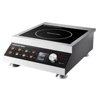 德玛仕(DEMASHI)IH-TT-3500D 商用电磁炉 大功率3500W 电磁灶 超薄大火力电池炉灶